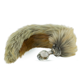 Faux Fur Red Fox Tail